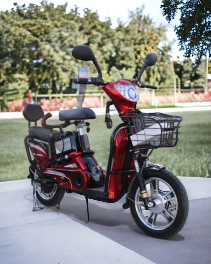 Електрически скутер велосипед | 500W Red NEW - MaxMotors