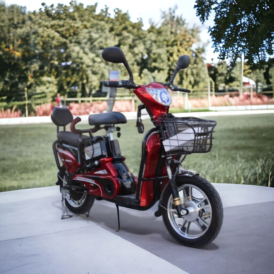 Електрически скутер велосипед | 500W Red NEW - MaxMotors Електрически скутер велосипед | 500W Red NEW - MaxMotors