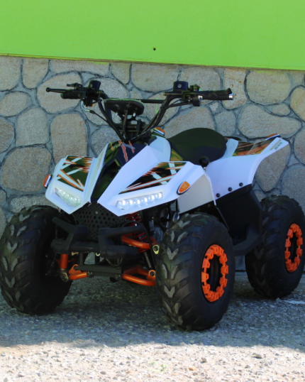 Бензиново АТВ | за юноши | бяло | 125 кубика - Max Motors