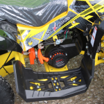 Детско бензиново АТВ MaxMotors Grizzly New SPORT – Black & Yellow - Image 7