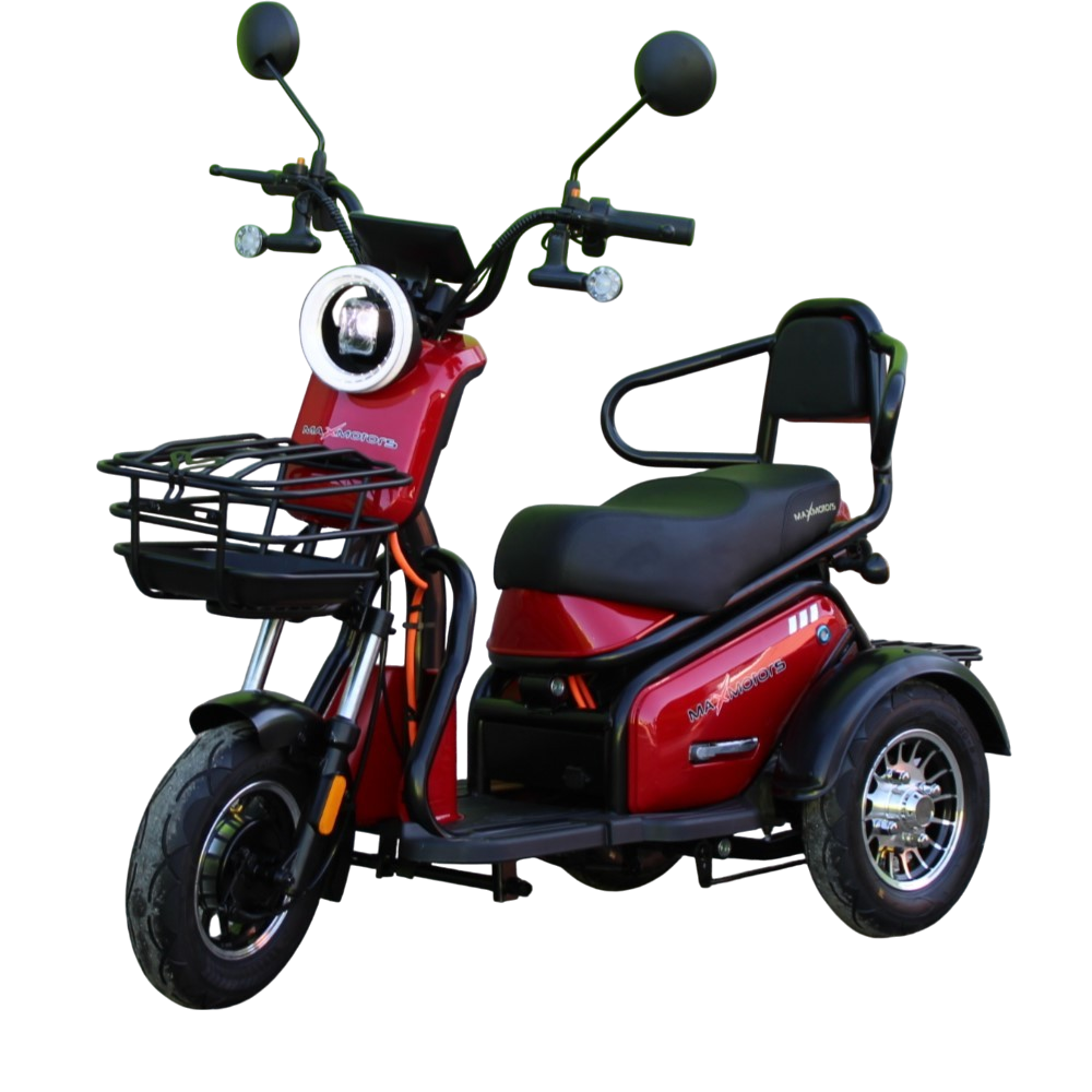 Електрическа триколка Max Motors Pudding Red