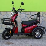 Двуместна електрическа триколка MaxMotors Pudding 1800W-48V-20Ah, RED - Image 5