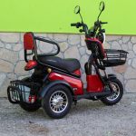 Двуместна електрическа триколка MaxMotors Pudding 1800W-48V-20Ah, RED - Image 2