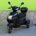 Електрическа триколка 1500W, задно, New Black - Max Motors