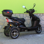 Електрическа триколка/скутер Max Motors SPORT - 1500W, задно, New BLACK - Image 4