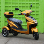 Електрическа триколка – скутер Max Motors 1500W, цвят Gold - Image 2