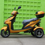 Електрическа триколка – скутер Max Motors 1500W, цвят Gold - Image 3