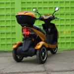 Електрическа триколка – скутер Max Motors 1500W, цвят Gold - Image 4