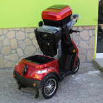 Електрическа триколка Max Motors FM2 New PRO 1800W, 25Ah, Red - Image 6