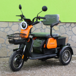 Електрическа триколка NEW Orange | триместна - Max Motors