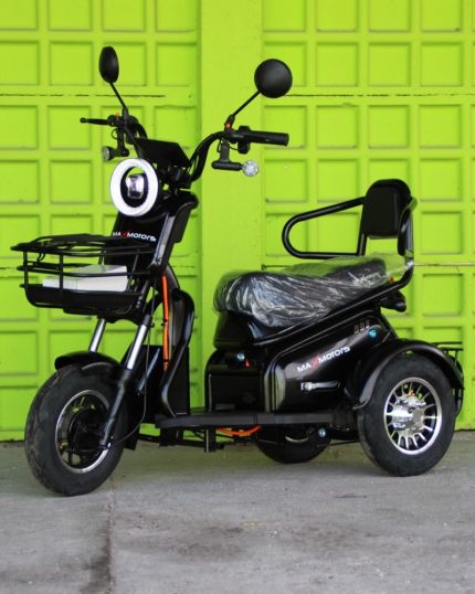 Електрическа триколка | 1800W | Pudding BLACK - MaxMotors