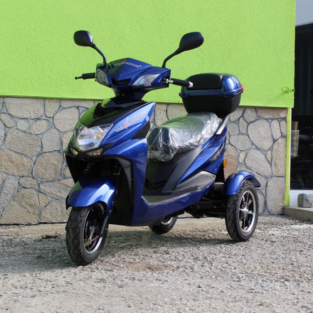 Електрическа триколка 1500W, задно | New Blue - Max Motors Електрическа триколка 1500W, задно | New Blue - Max Motors