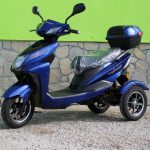 Електрическа триколка/скутер Max Motors SPORT - 1500W, задно, New Blue - Image 6