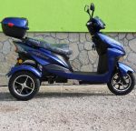 Електрическа триколка/скутер Max Motors SPORT - 1500W, задно, New Blue - Image 2