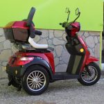 Електрическа триколка Max Motors FM1 Lux 1500W – New RED - Image 2