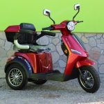 Електрическа триколка Max Motors FM1 Lux 1500W – New RED - Image 3