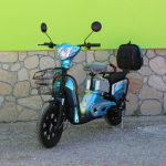 Електрически скутер-велосипед | 500W | Blue - Max Motors