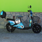Електрически скутер-велосипед Max Motors EBZ16 500W – светло Син - Image 2