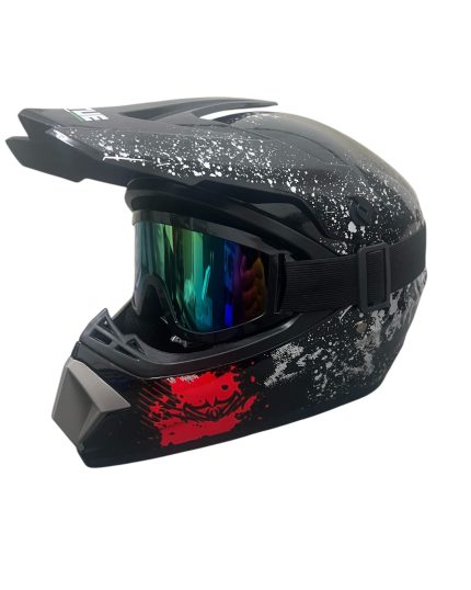 Кросова каска VIRTUE | FM 218 | New Black - Maxmotors