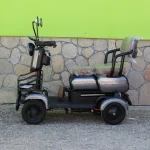 Електрическа четириколка MaxMotors A9 Gray – триместна, 1500W, 48V/20Ah - Image 7