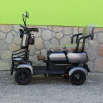Електрическа четириколка MaxMotors A9 Gray – триместна, 1500W, 48V/20Ah - Image 6