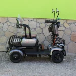 Електрическа четириколка MaxMotors A9 Gray – триместна, 1500W, 48V/20Ah - Image 5