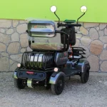 Електрическа четириколка MaxMotors A9 Gray – триместна, 1500W, 48V/20Ah - Image 4
