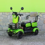 Електрическа четириколка A9 Green | триместна - MaxMotors