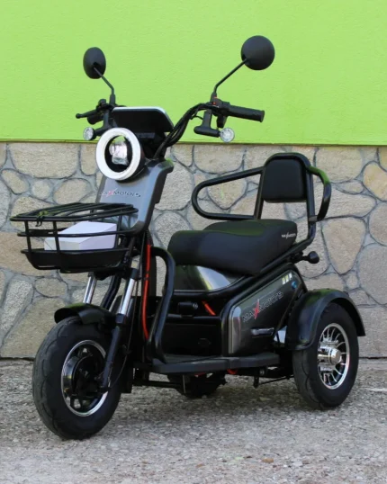 Електрическа триколка | 1800W Gray | двуместна - MaxMotors