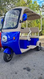 Електрическа триколка Max Motors Golf – триместна, синя - Image 11