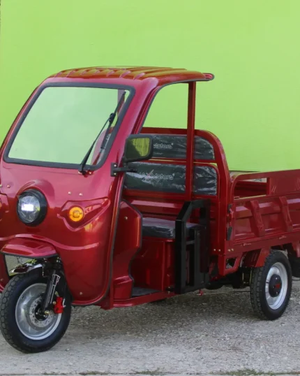Електрическа триколка | 2000, Red | 600 кг товар - Maxmotors