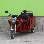 Електрическа триколка MaxMotors Go Pro, Red 2000W - товарна, триместна - Image 2