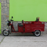 Електрическа триколка MaxMotors Go Pro, Red 2000W - товарна, триместна - Image 3