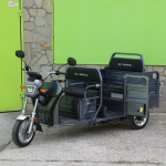 Електрическа триколка MaxMotors Go Pro, Gray 2000W - товарна, триместна - Image 2
