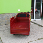 Електрическа триколка MaxMotors Go Pro, Red 2000W - товарна, триместна - Image 9