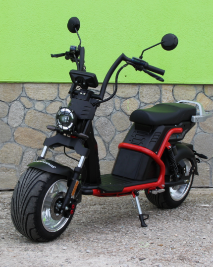 Електрически скутер | 3500W, Черен/Червен - MaxMotors