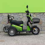 Двуместна електрическа триколка MaxMotors Pudding 1800W GREEN - Image 2