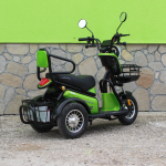 Двуместна електрическа триколка MaxMotors Pudding 1800W GREEN - Image 5
