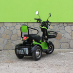 Двуместна електрическа триколка MaxMotors Pudding 1800W GREEN - Image 6