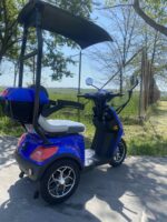 Електрическа триколка MaxMotors FM1 Lux Blue с покрив1500W - Image 5