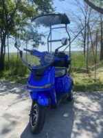 Електрическа триколка MaxMotors FM1 Lux Blue с покрив1500W - Image 7