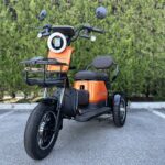Електрическа триколка двуместна | Pudding 2000W-60V, Orange