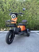 Електрическа триколка двуместна | Pudding 2000W-60V, Orange