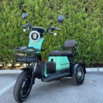 Електрическа триколка двуместна | Pudding 2000W-60V, Green