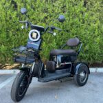 Електрическа триколка двуместна | Pudding 2000W-60V, Black