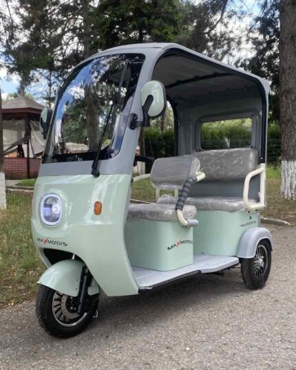 Електрическа триколка триместна | Golf Green - Max Motors