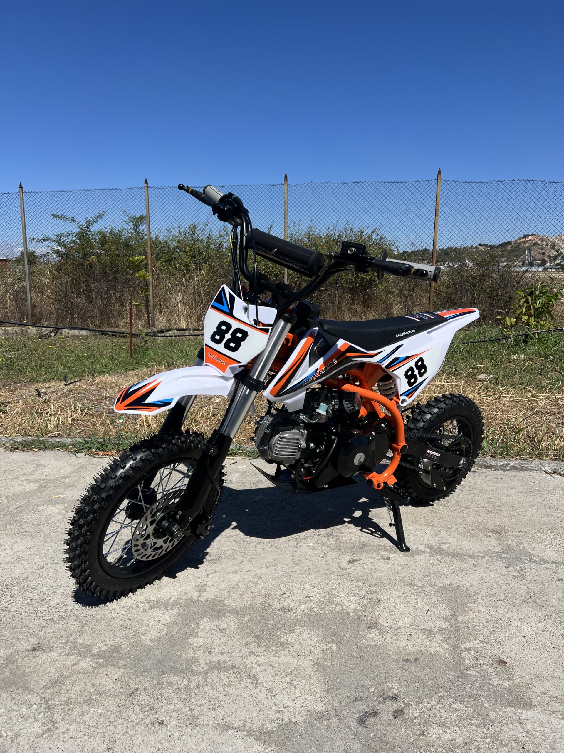 Бензинов кросов мотор | 90 кубика, Orange - MaxMotors Бензинов кросов мотор | 90 кубика, Orange - MaxMotors